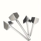 4 darabos ProCraft fém sarokspatula készlet