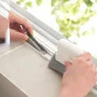 1db Sokoldalú Ajtó- és Ablaktalp Tisztítókefe