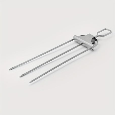 14 hüvelykes rozsdamentes acél BBQ grill nyárs