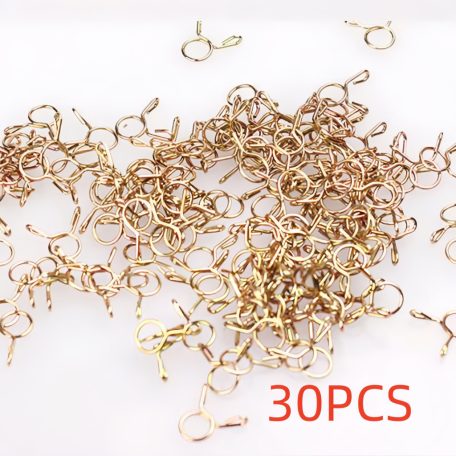 30db 8mm-es fém tömlőbilincsek motorkerékpárokhoz