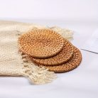 6db Kézzel Készített Rattan Poháralátét