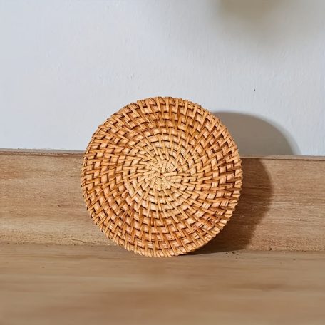 6db Kézzel Készített Rattan Poháralátét