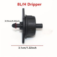   50db Vegyes Színű Nyomáskompenzációs Csepegtető Öntöző