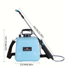   5L USB újratölthető elektromos permetező állítható fúvókával