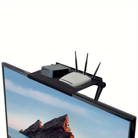 Állítható dőlésszögű TV-állvány polc