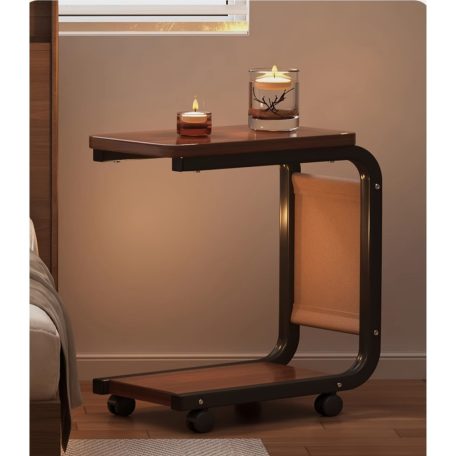 Stílusos és elegáns oldaltábla kerekekkel,