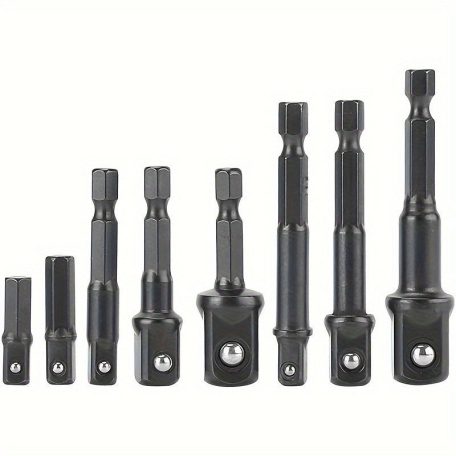 8 darabos ütésálló fúrószár adapter készlet