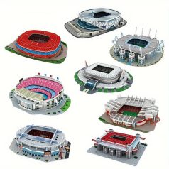 Kreatív 3D-s papírból készült stadion puzzle
