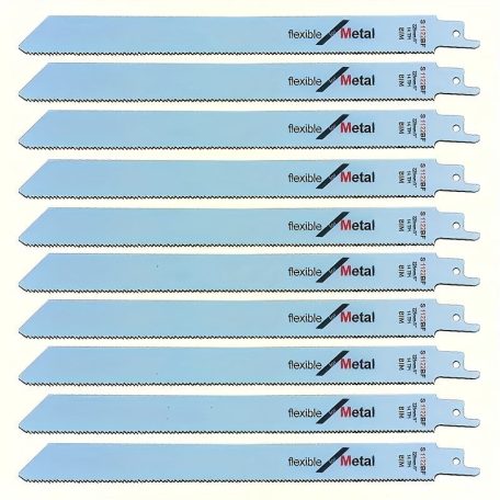 10db S1122BF dupla fém visszavonó fűrészelem