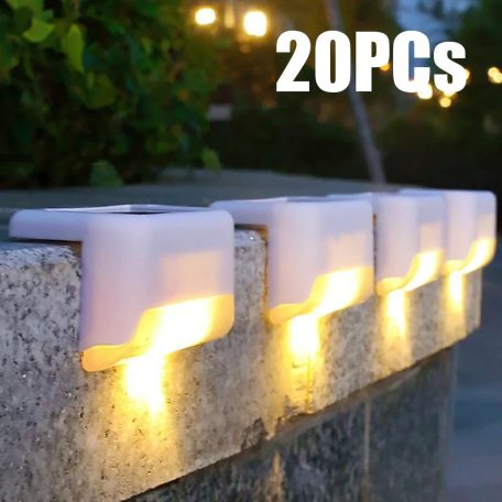20 db kültéri napelemes teraszlámpa