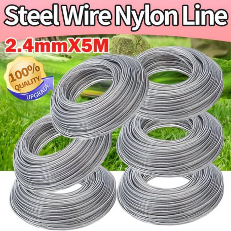 6db Acélhuzalos nylon trimmer zsinór