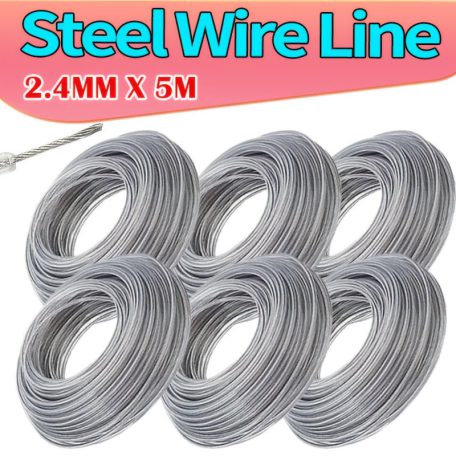 6db Acélhuzalos nylon trimmer zsinór