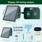 Solar csepegtető öntözőrendszer kertbe