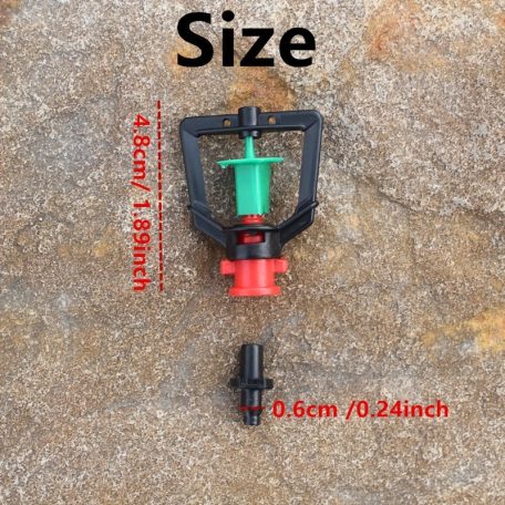 50db 360°-ban forgó mikro sprinkler fejek mezőgazdasághoz és kertészethez