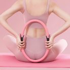 Univerzális Rózsaszín Pilates Gyűrű Teljes Test Fitneszhez Lila