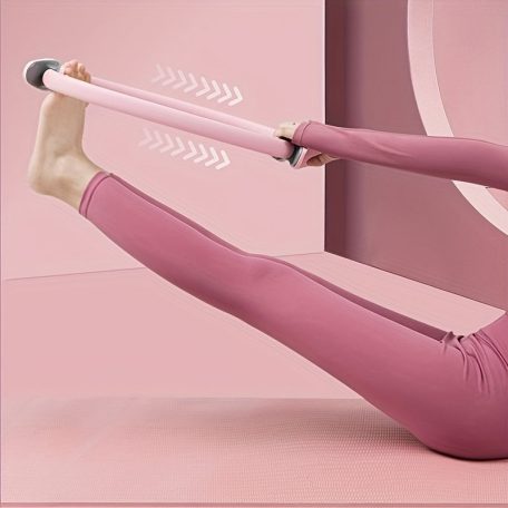Univerzális Rózsaszín Pilates Gyűrű Teljes Test Fitneszhez Lila