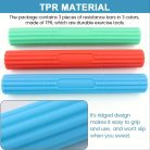 Multifunkcionális TPR gumi ellenállási cső Kék 30LB