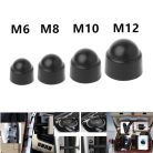10db M6 M8 M10 M12 Csavar Védősapka Fedél Csavar Anyák Szabadon Látható Hatszögletű Műanyag Csavar Anya Rozsdamentes Porvédő Autó Kiegészítők 10 darab M12