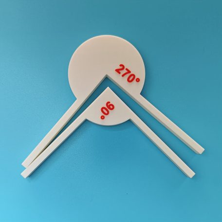 1 készlet matematikai tanácsadó eszközök 30°-os szög + 45°-os szög + 45°-os szög + 60°-os szög + 180°-os szög