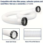 INTEX vízforgató gégecső 1,5m 38mm