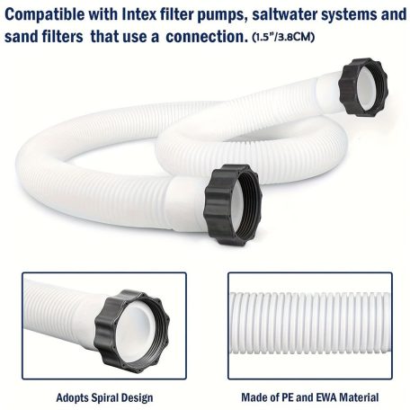 INTEX vízforgató gégecső 1,5m 38mm