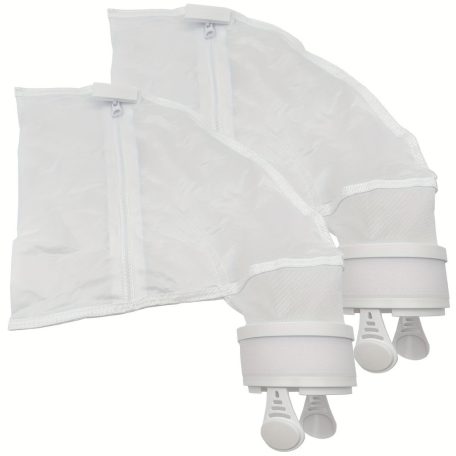 Medence Tisztító Univerzális Csomag Cipzárral a Polaris 280 Medence Tisztítóhoz, Tartós Nylon Hálótasakok Rögzített Pánttal (2db)