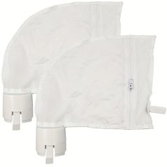   Medence Tisztító Univerzális Csomag Cipzárral a Polaris 280 Medence Tisztítóhoz, Tartós Nylon Hálótasakok Rögzített Pánttal (2db)