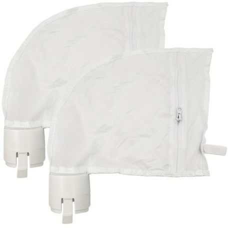 Medence Tisztító Univerzális Csomag Cipzárral a Polaris 280 Medence Tisztítóhoz, Tartós Nylon Hálótasakok Rögzített Pánttal (2db)