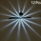 6 db Napelemes Medencevilágítás - Állítható Meleg Fehér LED Világítás Földfeletti Medencékhez