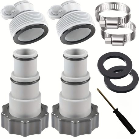 2 Típusú Csatlakozóval Ellátott Medencecső Adapter Kiegészítőkkel