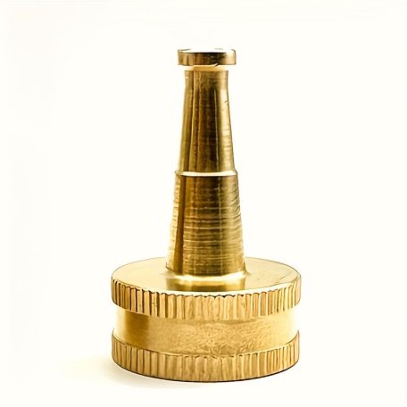 5 cm-es nagynyomású víztömlő fúvóka réz zárószeleppel, 3/4" menettel