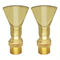   2 db bronz fúvóka szökőkúthoz és tóhoz – Állítható, ergonomikus kialakítás, vízszóró fémfej