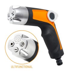   Állítható nagynyomású locsolópisztoly – 4 permetezőmód, ergonomikus markolat