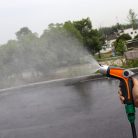 Állítható nagynyomású locsolópisztoly – 4 permetezőmód, ergonomikus markolat