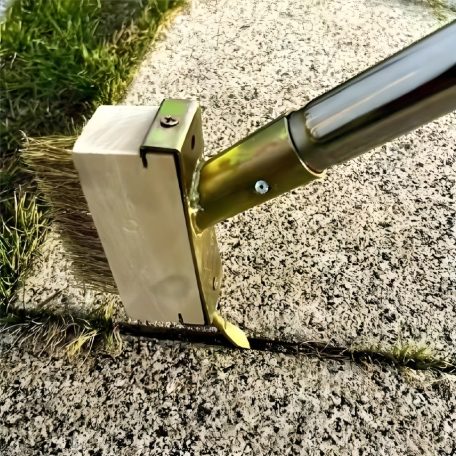 Kézi gyomeltávolító – Fém fejjel, moha és gyom ellen, teraszra és járdára (nyél nélkül)