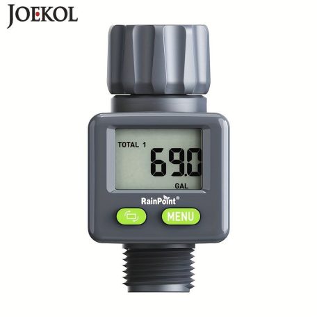 Digitális vízáramlásmérő LCD kijelzővel – 3/4” kerti tömlőhöz