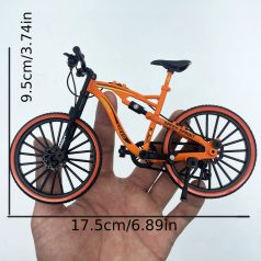   1:10 méretarányú ötvözet miniatűr versenykerékpár modell