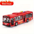 30.48 cm-es piros és kék dupla ajtós busz