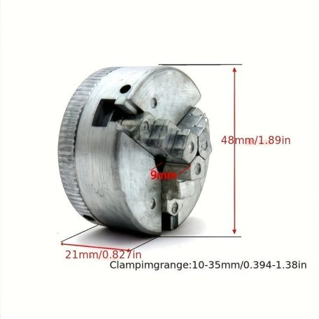 Esztergatokmány 48mm Hárompofás