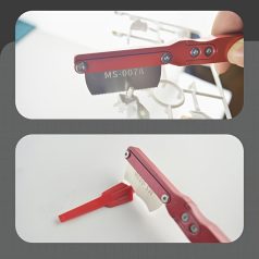   Mini Kézi Fűrész Modell Kézműves Eszköz, Tartalmaz 5db DIY Kézműves Fűrészlapot , Kézi Munkához, Metszéshez