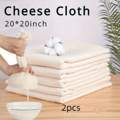   2 darab, Sajtszövet, 100-as minőségű sajtszövet, Sajtszövet szűréshez