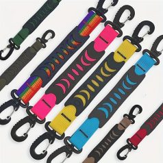   Tartós poliészter jégkorcsolya és sícipő hordozó pánt - Állítható hordozható korcsolya vállpánt biztonsági csattal