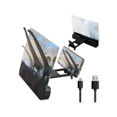   Nagyító lencse nézőképernyős telefon hangszóróval és Bluetooth kapcsolattal