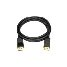 DisplayPort Kábel 1.8 m – DP 1.2 Video és Audio Átvitellel, Full HD / 4K Kompatibilis
