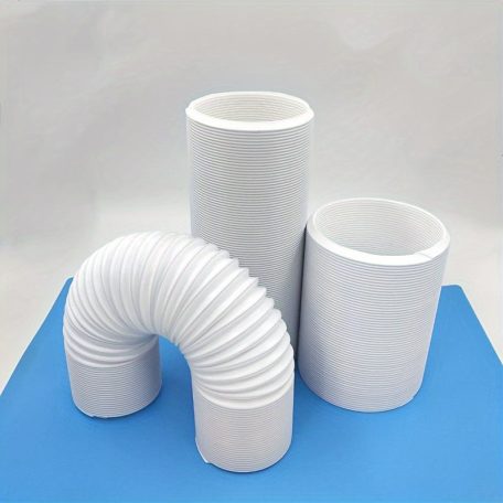 Univerzális hordozható légkondicionáló elszívó tömlő, balmenetes, 100/200 cm 12,95 cm átmérő, 100 cm