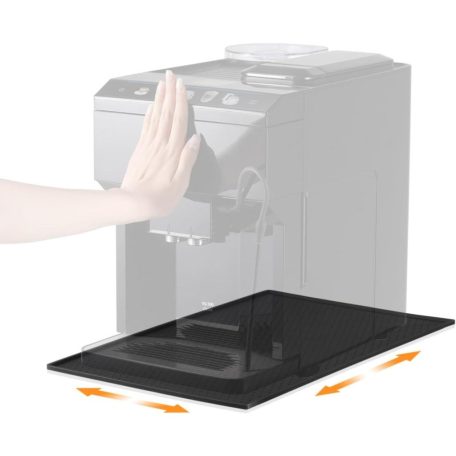 Szilikon alátét kávégépekhez, kompatibilis a De Longhi Magnifica 1 és Philips LatteGo gépekkel Fekete