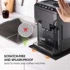 Szilikon alátét kávégépekhez, kompatibilis a De Longhi Magnifica 1 és Philips LatteGo gépekkel Fekete