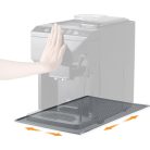 Szilikon alátét kávégépekhez, kompatibilis a De Longhi Magnifica 1 és Philips LatteGo gépekkel Fekete