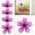 6 db ragacsos légycsapda ablakra, virág mintás, beltéri és kültéri használatra 6 db napraforgó + 6 db kék