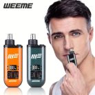 WEEME férfi USB-ről működő fül- és orrszőrnyíró LCD kijelzővel, újratölthető akkumulátorral Narancs